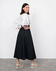 The Assembly Line - V-Neck Cuff Top