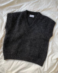 Weekend Slipover V-Neck. Petite Knit. Knitting Pattern