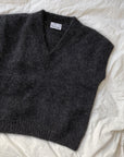 Weekend Slipover V-Neck. Petite Knit. Knitting Pattern