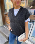 Weekend Slipover V-Neck. Petite Knit. Knitting Pattern