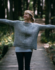 The Weekender Jumper, Drea Renee Knits, Knitting Pattern