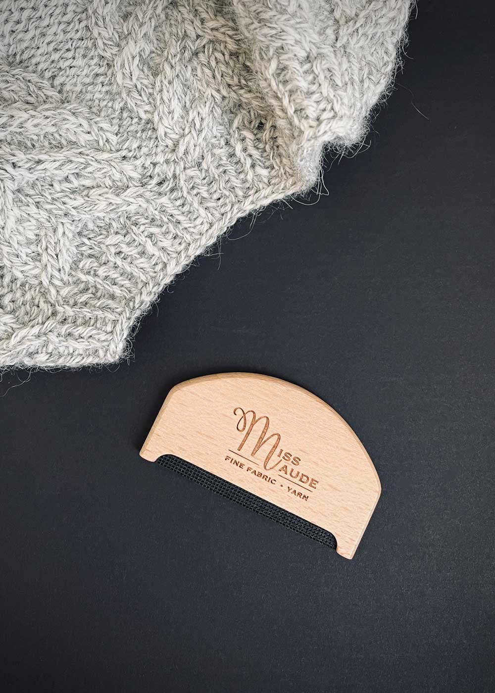 Miss Maude Wooden Pilling Comb