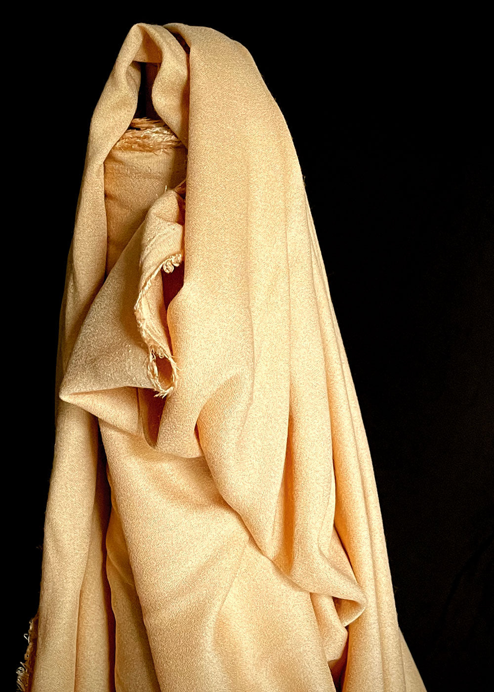 Wool Viscose Crepe - Camel