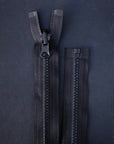 Reversible Open Ended Zip. Chunky