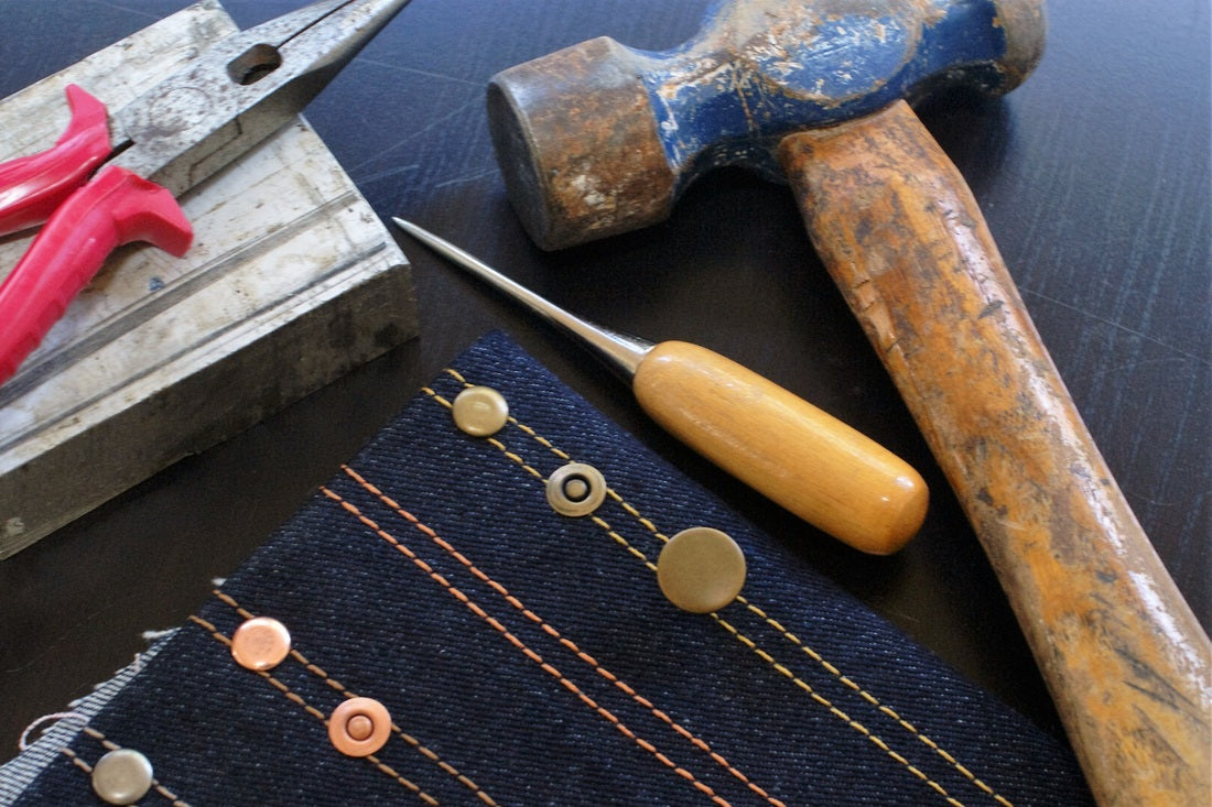 How To Apply Rivets How To Attach Metal Rivets SewGuide