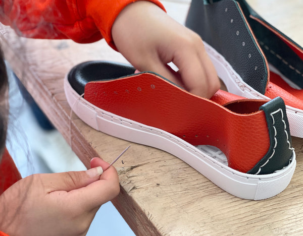 Creating in the Capital - a visit to Shoe School