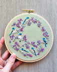 Birds & Blooms Embroidery Kit