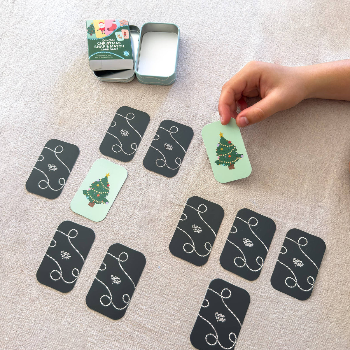 Christmas Snap &amp; Match Card Game