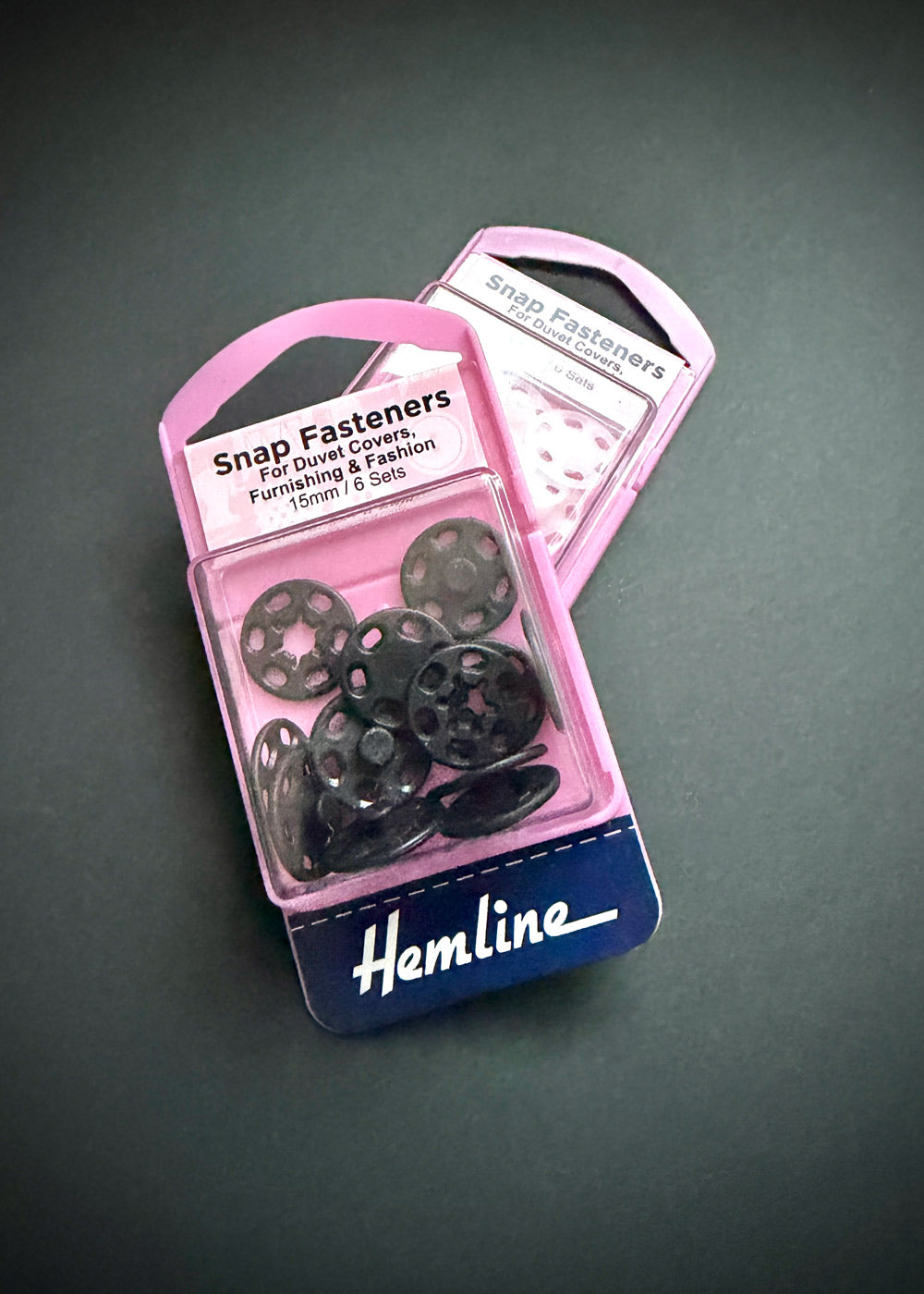 Snap Fasteners - 15mm Plastic