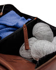 Cleo midi Project Bag: Whisky