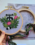 Raccoon Embroidery Kit