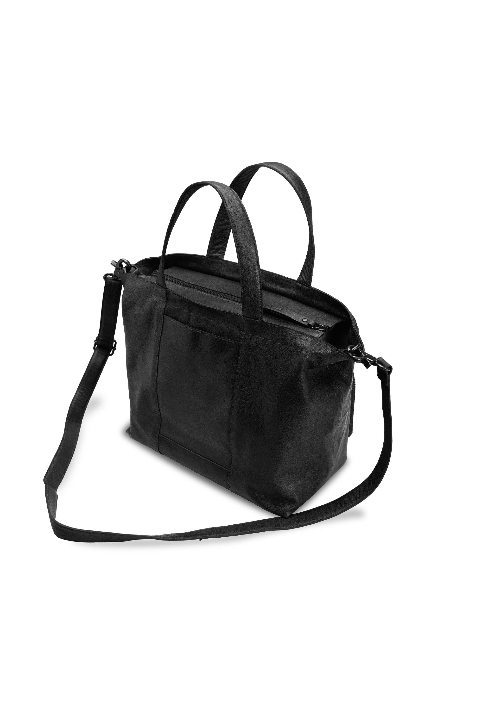 Hiba with zip: Black
