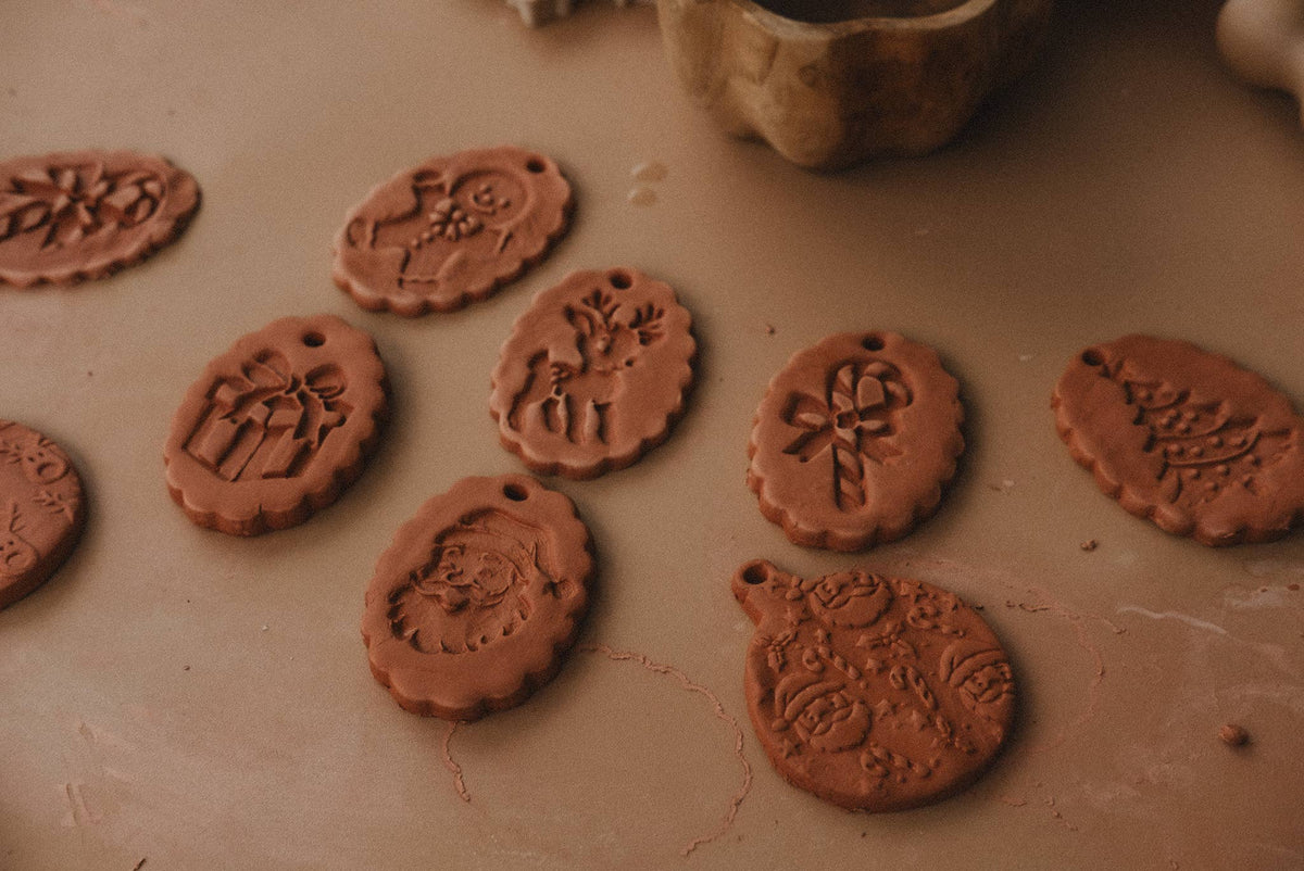 Christmas Eco Stamp Set - Playdough Tool