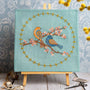 Birds & Blossoms - Printed Linen Embroidery Kit, Corinne Lapierre