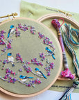 Birds & Blooms Embroidery Kit