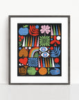 Joyful Grid Cross Stitch Kit