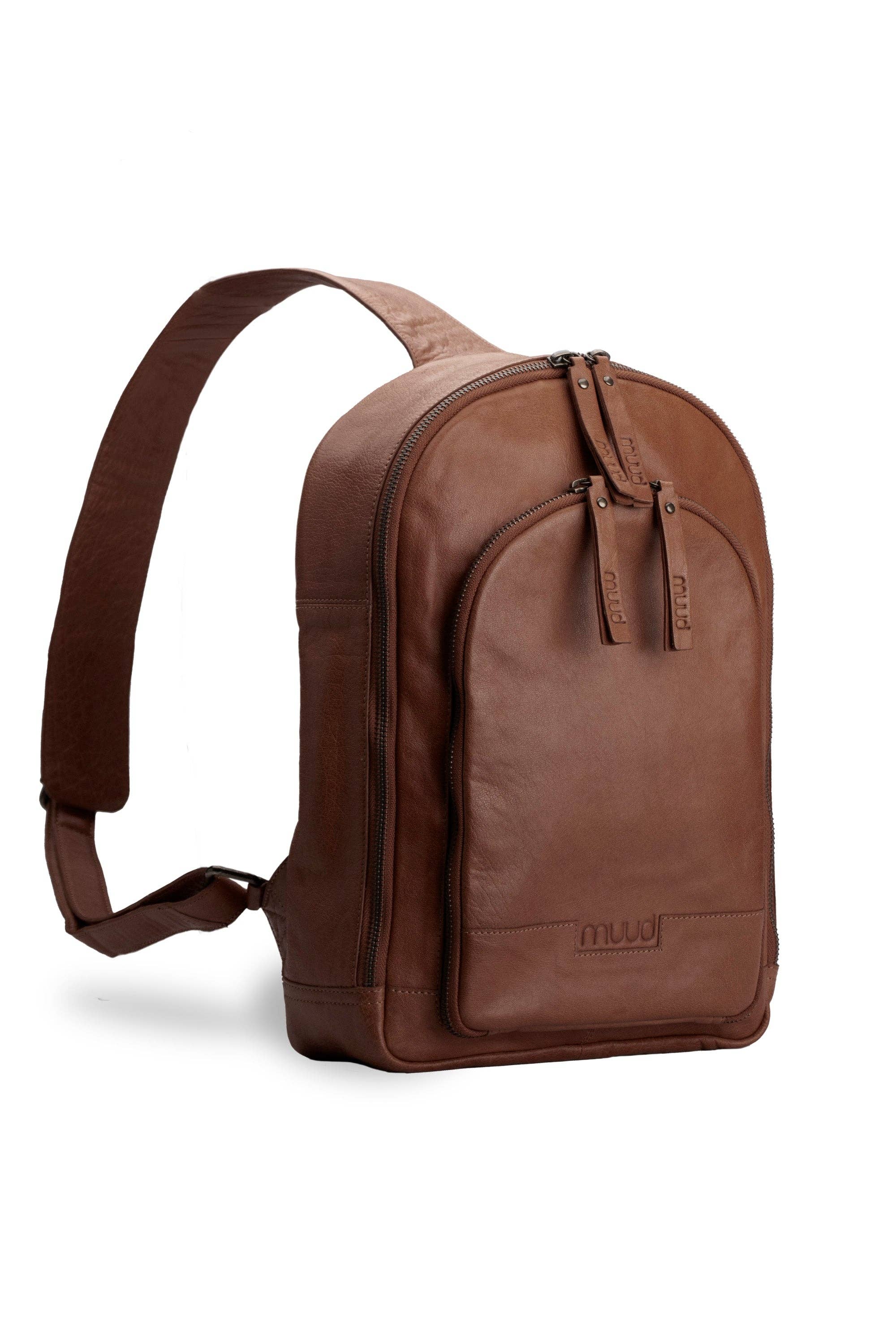 muud, Gwen Sling Bag: Rich Brown