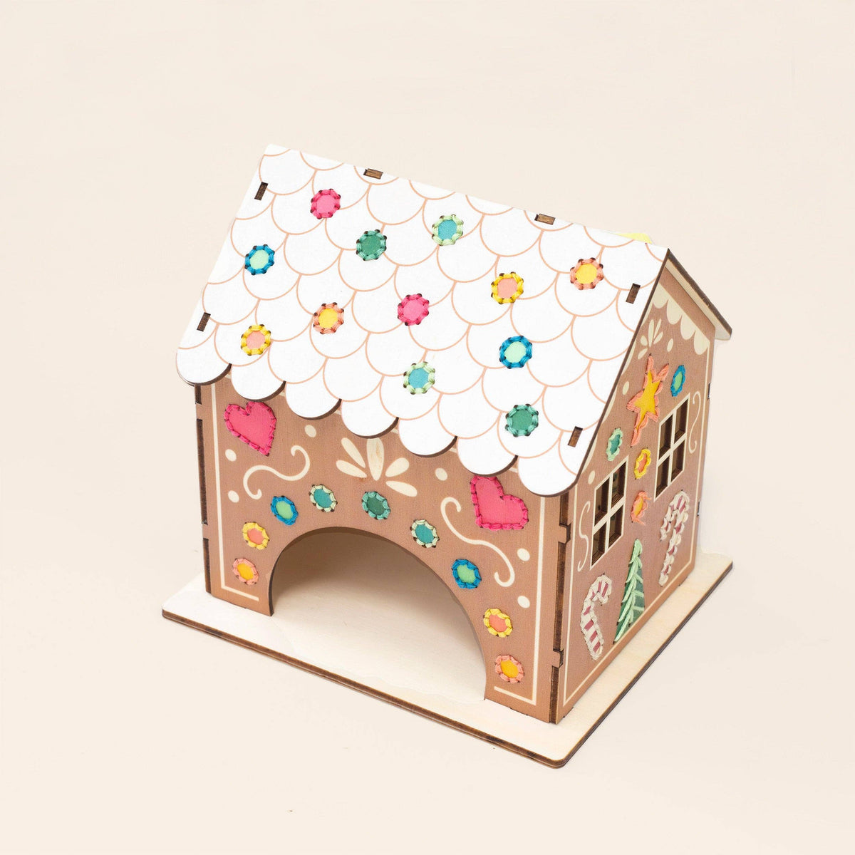 Stitch &amp; Build Gingerbread House Kit