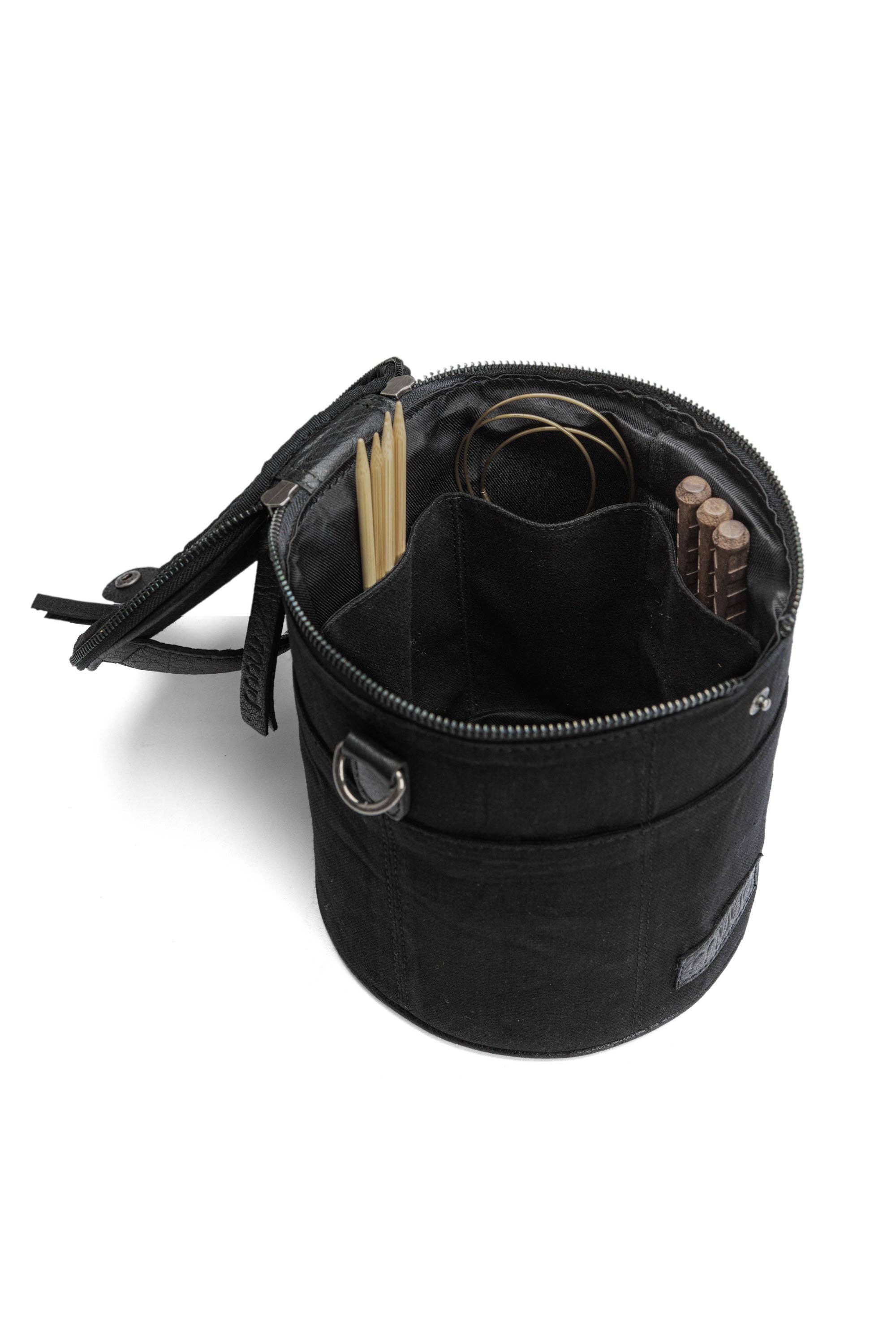 Canvas Saturn Project Bag: Black