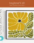 Sunny Blossom Cross Stitch Kit