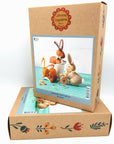 Bunnies - Felt Hand Stitching Kit, Corinne Lapierre