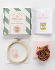 Pickle Jar Cross Stitch Kit