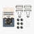 Dungarees Hardware Kit | Pewter