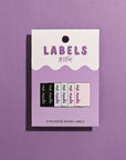 Me Made Side Seam Woven Labels