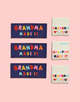 Grandma Made It/Grandma Loves You! Woven Labels
