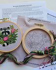 Raccoon Embroidery Kit