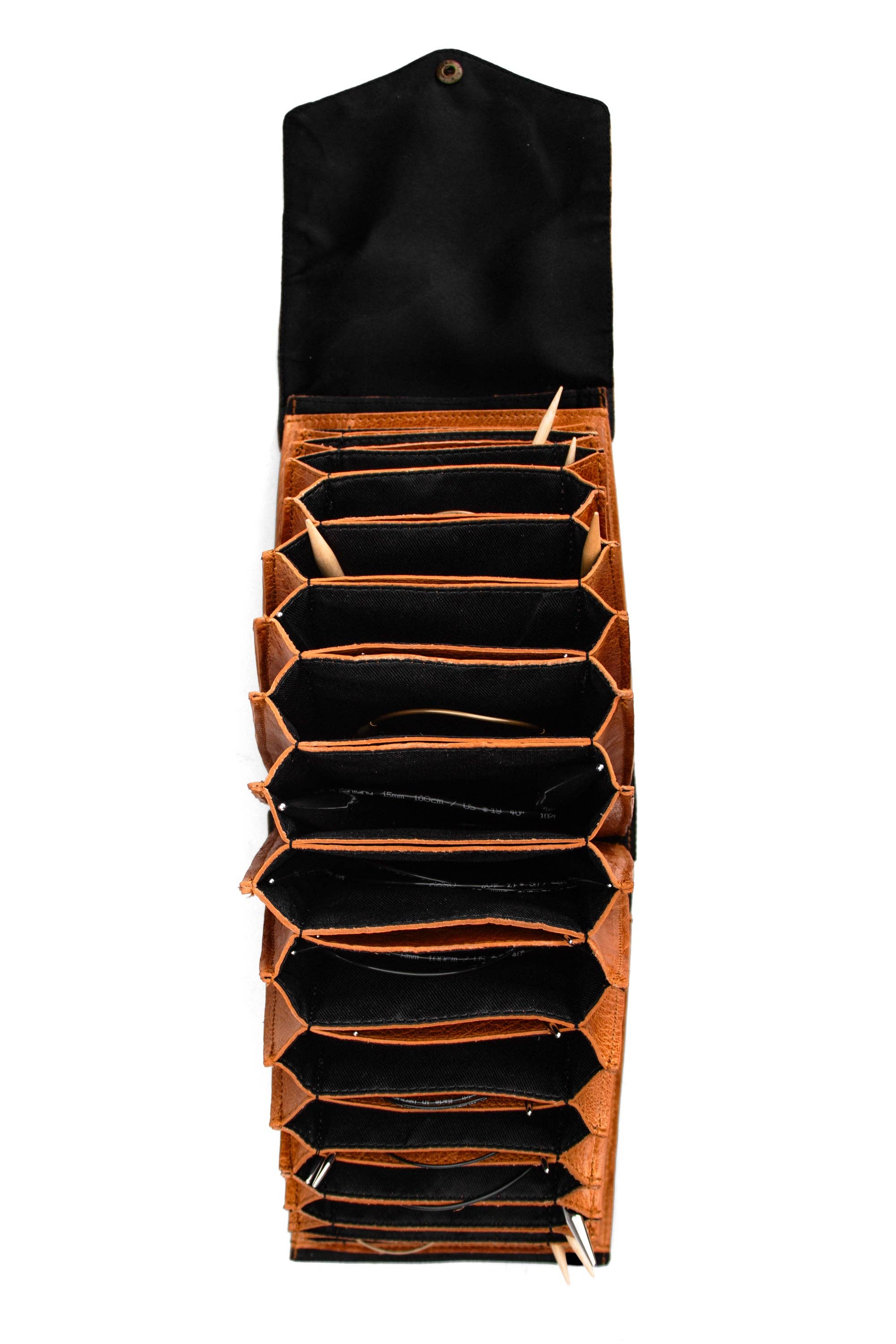 Betina XL Needle Case: Whisky