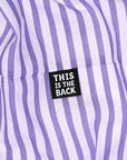 This is The Back Woven Labels
