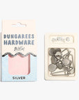 Dungarees Hardware Kit | Silver