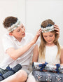 10 Pack Christmas Paper Crown Hats - The Christmas Village