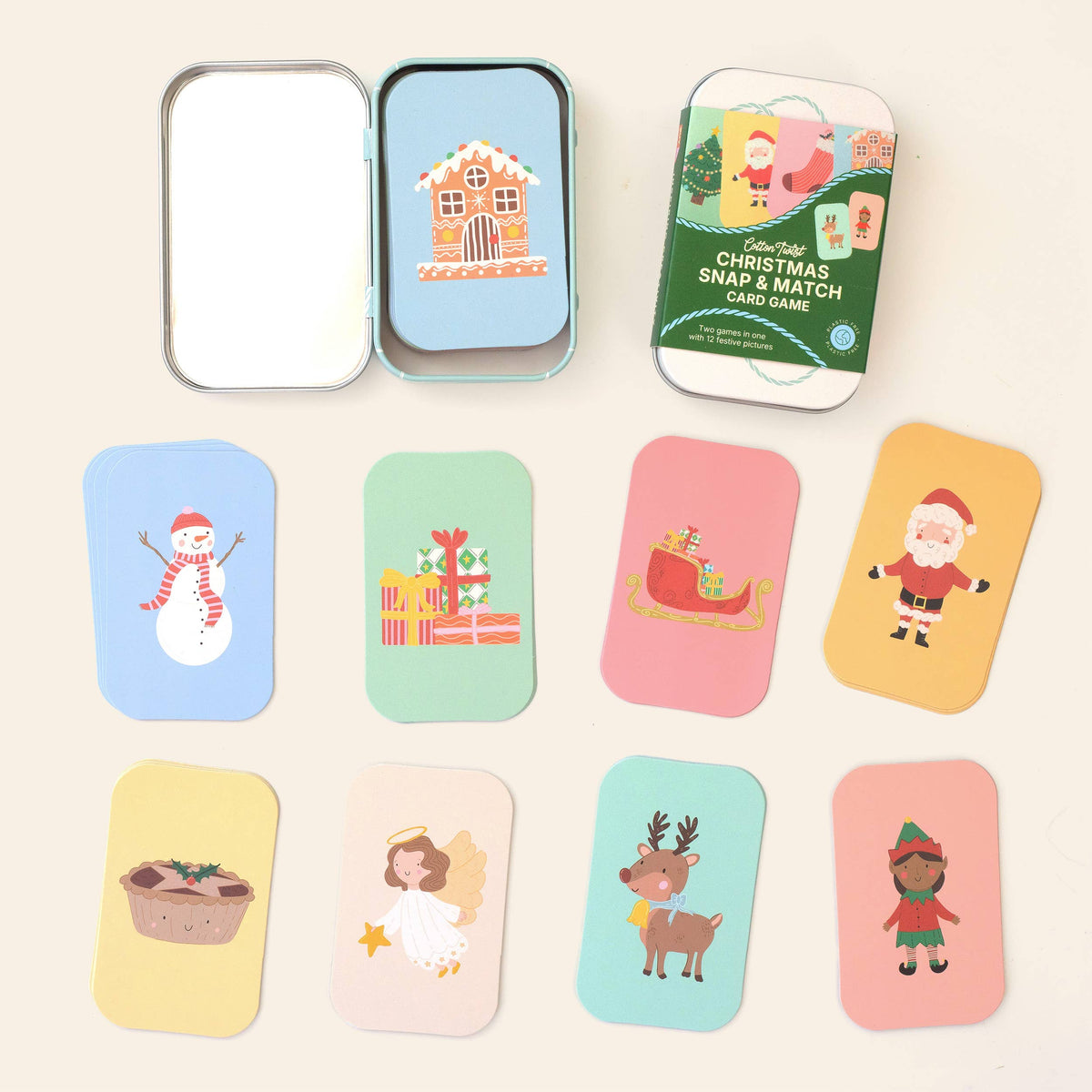 Christmas Snap &amp; Match Card Game