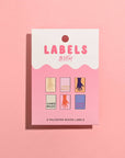 Metallic Mini Hands Woven Labels