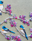 Birds & Blooms Embroidery Kit
