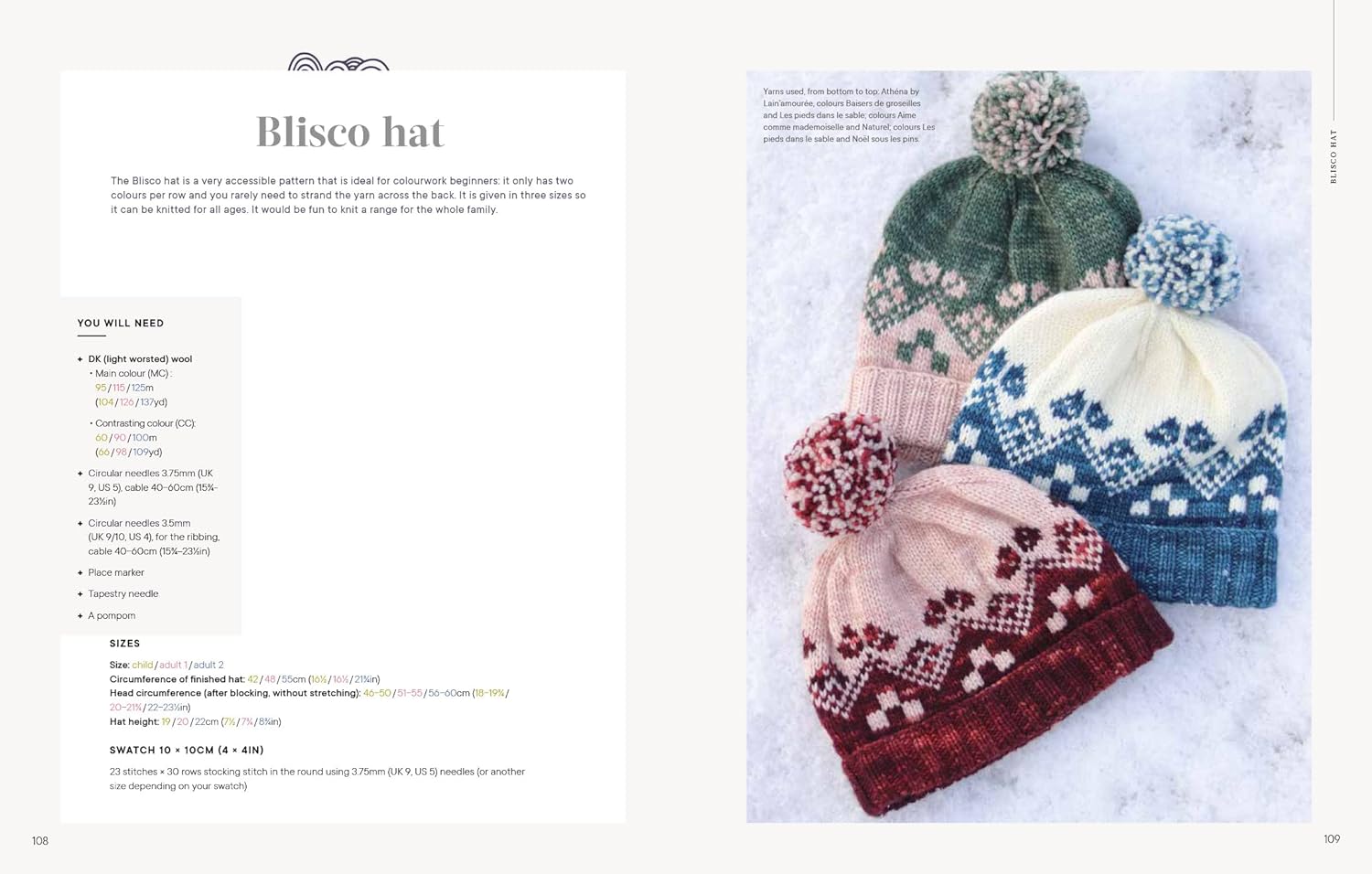 Colourwork in the Round, Anna Dervout