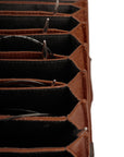 Betina XL Needle Case: Rich Brown