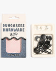 Dungarees Hardware Kit | Pewter