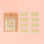 Stitched with Love - Gold Sewing Woven Clothing Label Tags