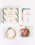 Christmas Santa Cross Stitch Kit