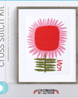 LOVE Cross Stitch Kit