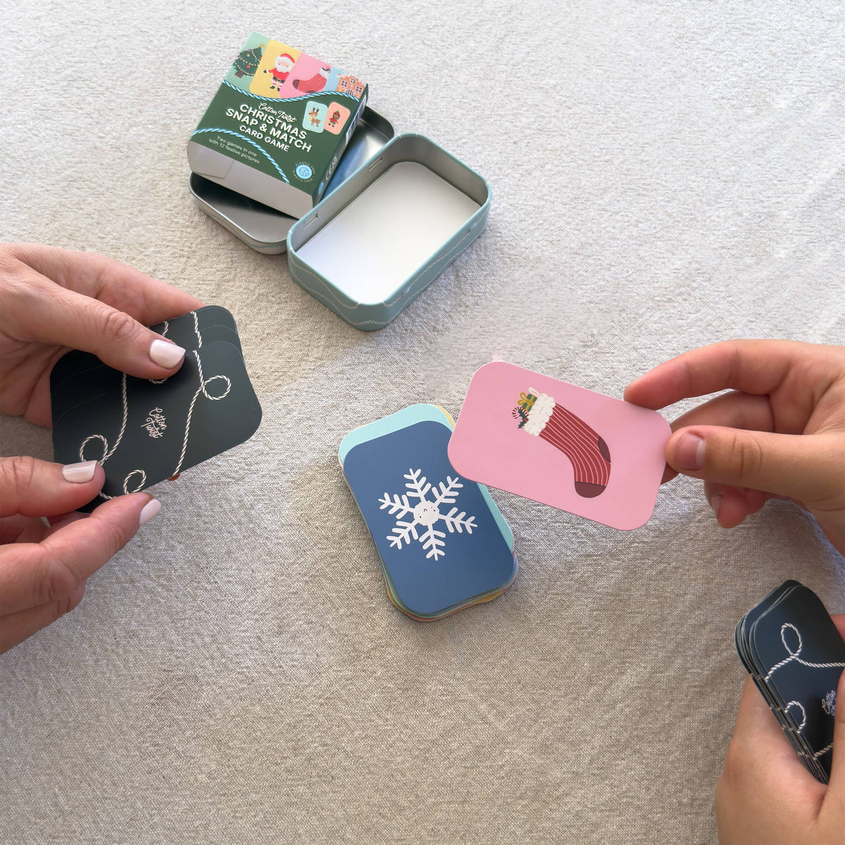 Christmas Snap &amp; Match Card Game
