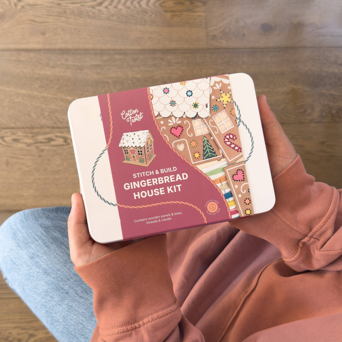 Stitch &amp; Build Gingerbread House Kit