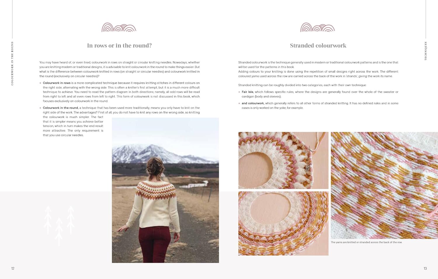 Colourwork in the Round, Anna Dervout