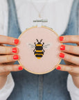 Beginner Bumble Bee Cross Stitch Kit