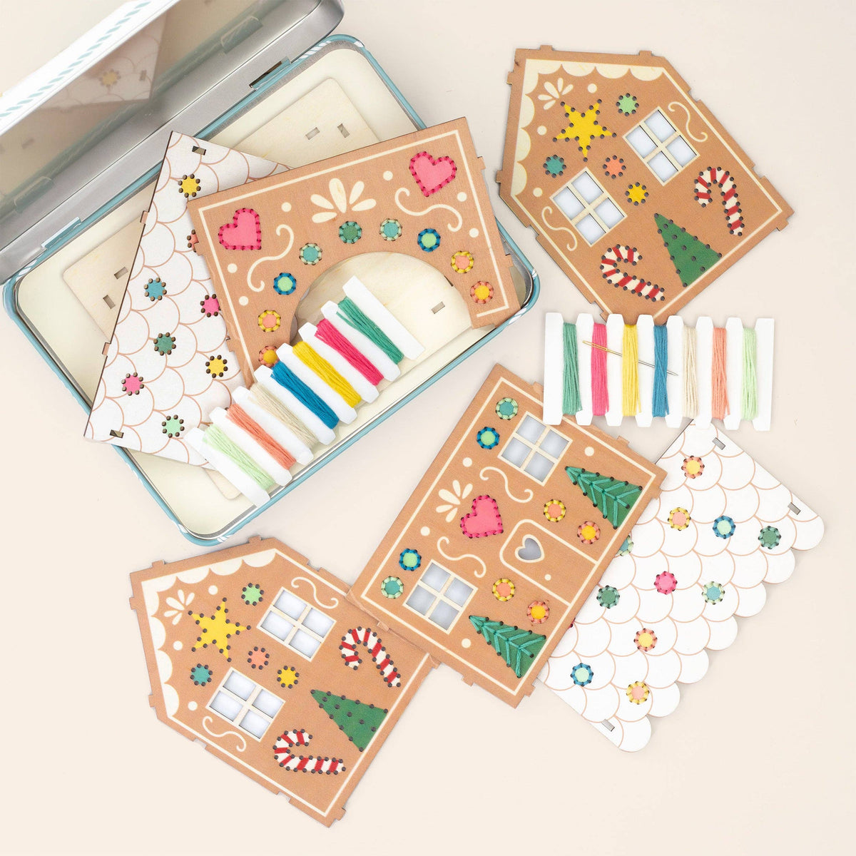 Stitch &amp; Build Gingerbread House Kit