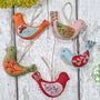 Folk Birds - Felt Hand Stitching Kit, Corinne Lapierre