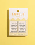 Look After Me, Look After You Woven Labels